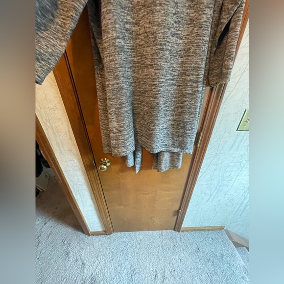 Plus Size Open Front Long Sweater Cardigan 2X - Picture 2 of 9